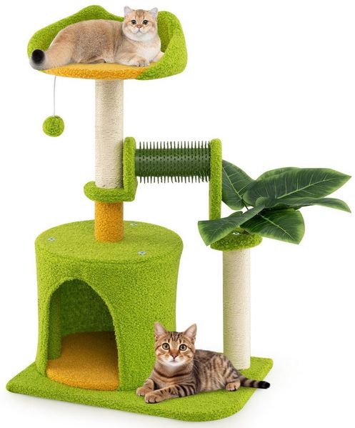 COSTWAY Kratzbaum, Katzen klein Katzenkratzbaum, 79cm hoch