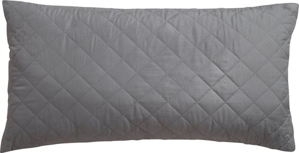 OTTO home Microfaserkissen Clarra, Kopfkissen 40x80 cm, 80x80 cm, Füllung: Polyester, Bezug: Polyester, Rückenschläfer, Seitenschläfer, Kissen in grau