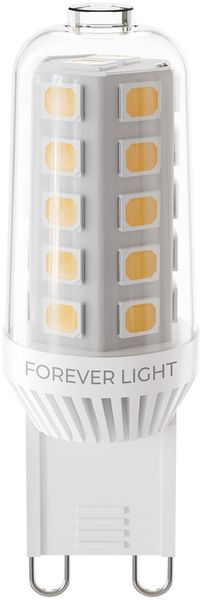 Forever Light LED Lampe G9 3.6W 440lm Neutralweiß 4000 K Keramik Energieklasse E