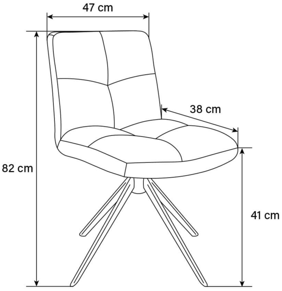 HOME DELUXE Essgruppe Eckig AVENCIA inkl. U-Fuß - 240 x 120 cm Light Oak 6 Stühle Creme Bild 9
