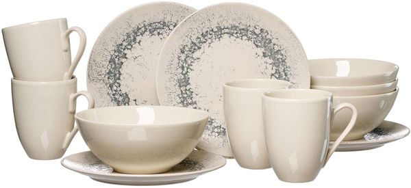 Ritzenhoff & Breker Cecina Frühstücks-Set 12-teilig Beige / Graphit