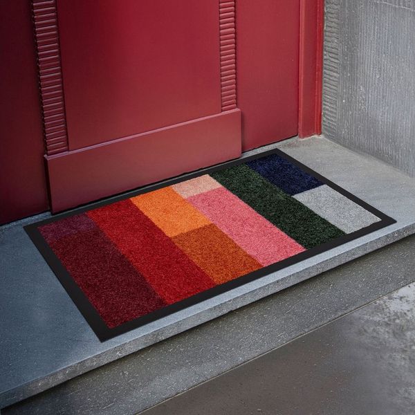 Remember Fußmatte Remember Fußmatte 50 x 75 cm, Modell NERO, Rechteckig, Höhe: 7 mm, In- und Outdoor, waschbar bei 40° Grad und trocknergeeignet