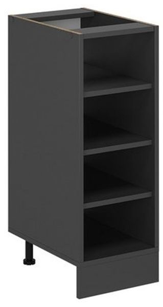 Küchenregal R-Line Anthrazit 30 cm ohne Arbeitsplatte Vicco Bild 4
