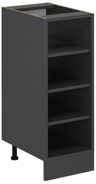 Küchenregal R-Line Anthrazit 30 cm ohne Arbeitsplatte Vicco Bild 5