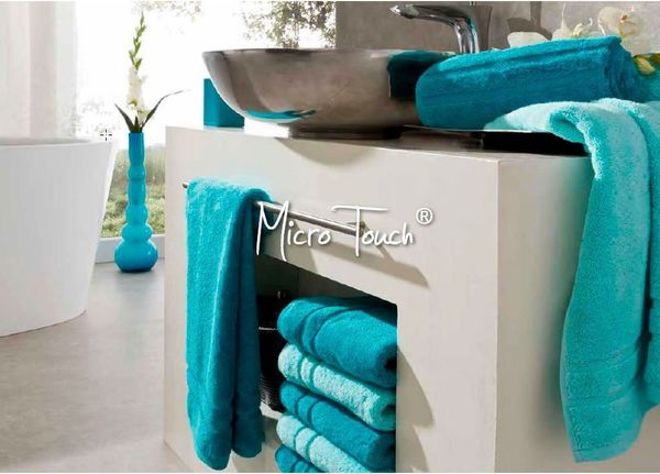 Egeria Gästehandtücher Micro Touch, Walkfrottee (3-St), Streifenbordüre, extrem saugfähig & flauschig, 100% Baumwolle