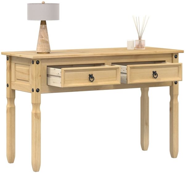 vidaXL Konsolentisch Corona 115x46x73 cm Massivholz Kiefer 4005665