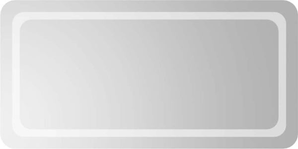 vidaXL LED-Badspiegel 100x50 cm 151792