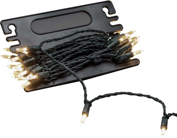 KONSTSMIDE No. 5420-179 LED Minilichterkette mit Aufroller 80 warmweiße Dioden IP44