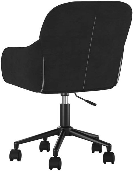 vidaXL Bürostuhl Drehbar Schwarz, 78 x 61 x 56 cm Bild 5