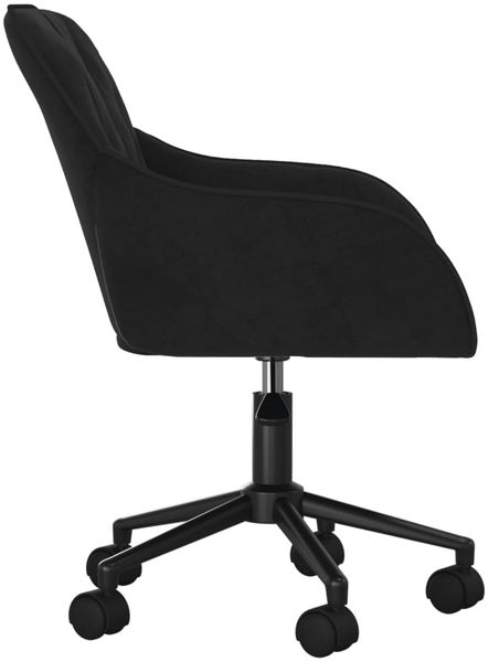 vidaXL Bürostuhl Drehbar Schwarz, 78 x 61 x 56 cm Bild 4