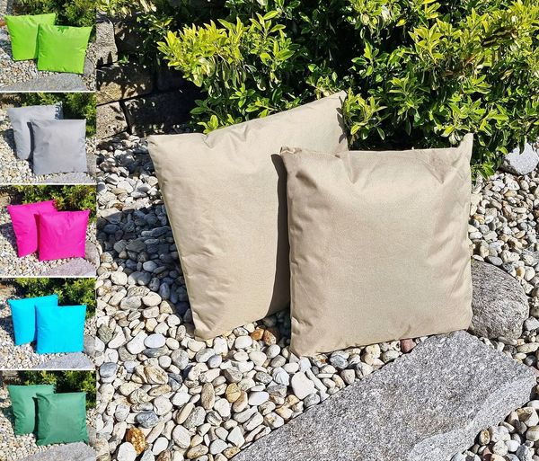 JACK Dekokissen JACK 45x45cm Outdoor Lounge Kissen Dekokissen inkl. Füllung Sitzkissen, Robust, Strapazierfähig, Wasserabweisend, für Innen & Außen