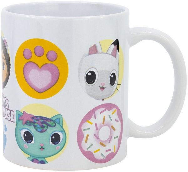 Gabby's Dollhouse Tasse Gabbys Dollhouse Teetasse Kaffeetasse Geschenkidee 325 ml, keramik