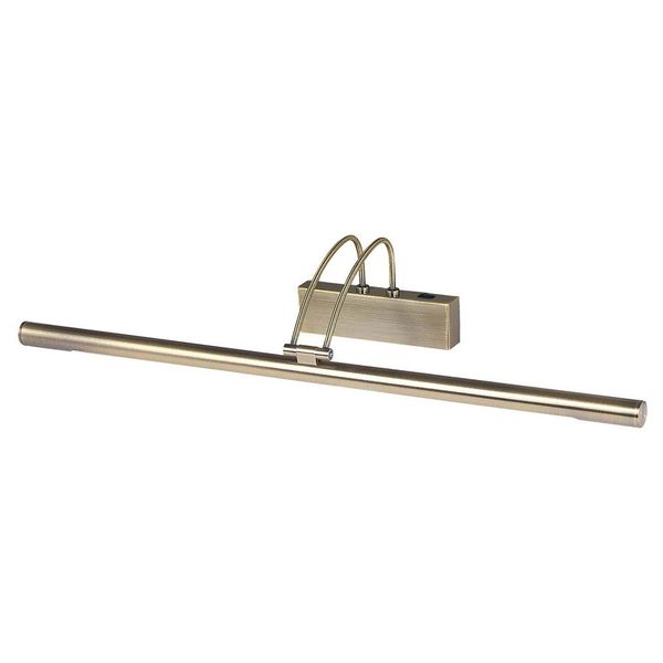 LED Bilderleuchte, Antik Messing, L 68 cm