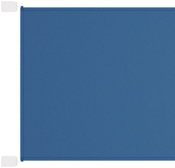 vidaXL Senkrechtmarkise Blau 140x420 cm Oxford-Gewebe 148460