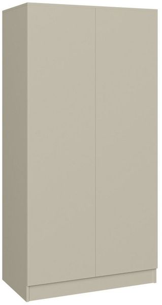 Beautysofa Kleiderschrank Zweitüriger mit Drehtürenschrank LOOK (Breite: 90 cm, Modernes TIP-ON Öffnungssystem (griffloses Öffnen möglich) Erhältlich mit oder ohne Schubladen