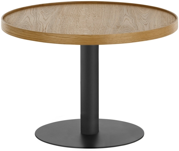 MONTEVERDE Couchtisch - 60cm / Schwarz pulverbeschichtet