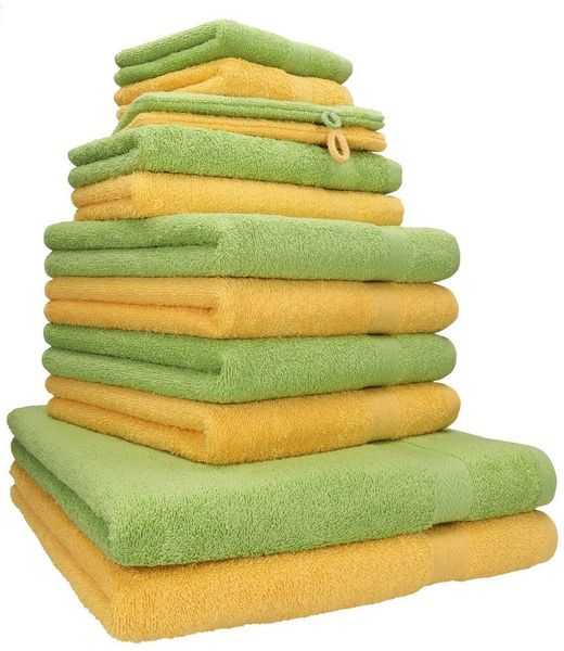 Betz Handtücher Premium Handtuch-Set 12-tlg, 100% Baumwolle (Set, 12-St), Duschtücher,Handtücher, Gästetücher, Seiftücher,Waschhandschuhe