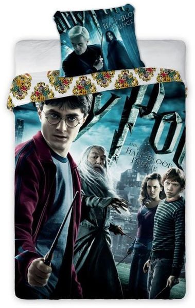 Harry Potter Bettwäsche Harry Potter Bettwäsche "Zauberstab" 140 x 200cm 70x90cm, 2 teilig