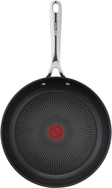 Tefal Bratpfanne Jamie Oliver Cook Smart, Edelstahl (1-tlg), Edelstahl,Antihaftversiegelung,Thermo-Signal,alle Herdarten,Induktion