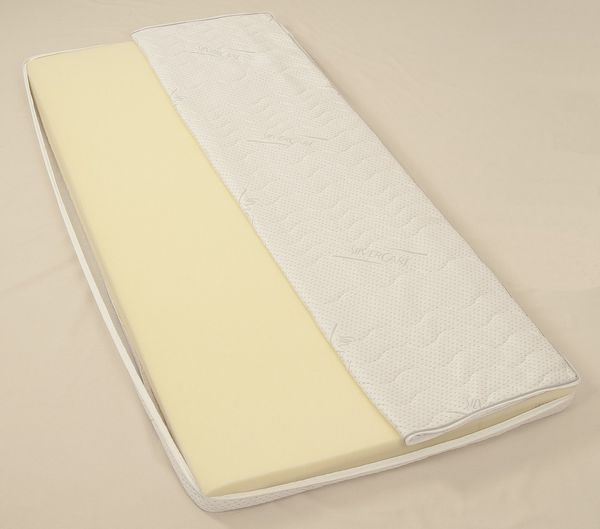 set one by Musterring, Topper Florida Silvercare Viscoschaum, 9 cm hoch, Viscoschaum, Memory-Schaum, mit Stretch-Doppeltuch-Bezug mit Silver Protect