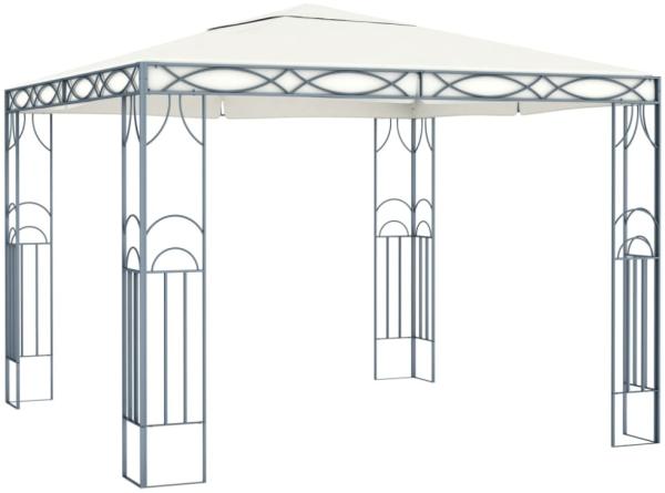 vidaXL Pavillon 300 x 300 cm Cremeweiß 48046