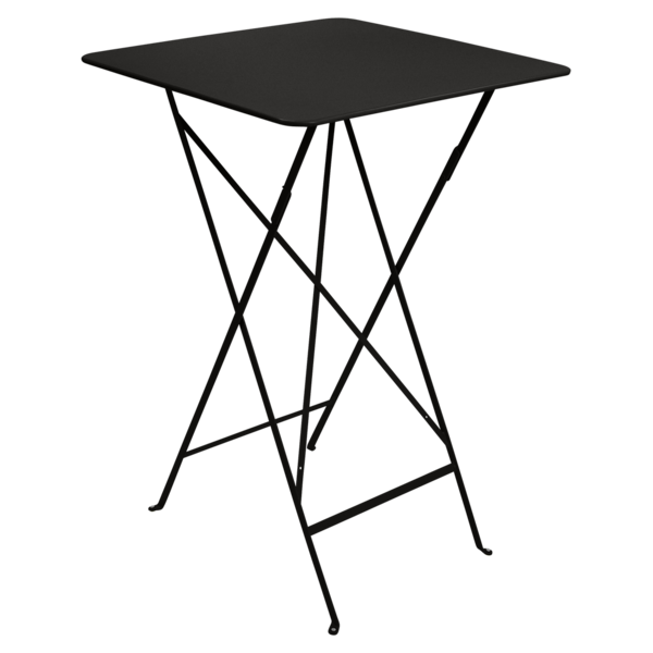 Bistro Stehtisch 71x71 Lakritze
