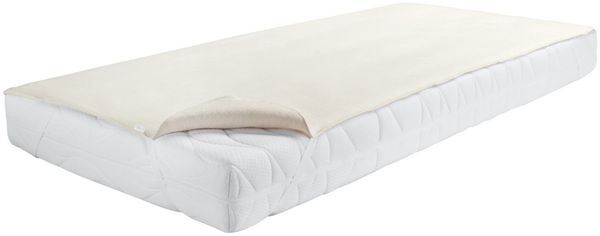 Matratzenschoner aus gezwirnten Zwirn-Calmuc Garn. Matratzenauflage als Matratzenschutz Dormisette