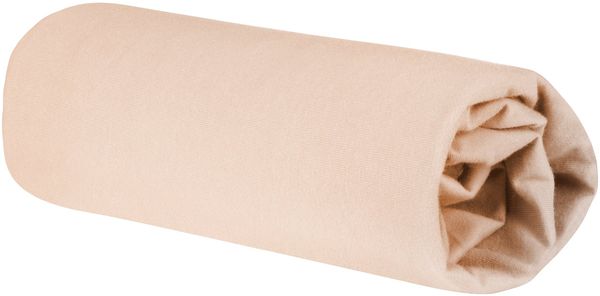 roba Spannbettlaken 'Frosty Almond' - GOTS und Oeko-Tex Standard 100 - Beige
