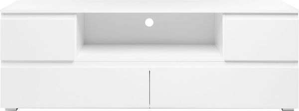 TV-Lowboard Inspiration 18 / Image 18, Holzwerkstoff, Weiß, 160 x 55 x 40 cm
