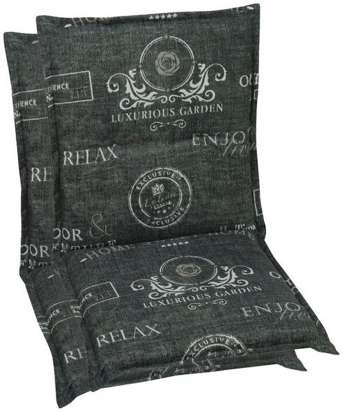 GO-DE Sesselauflage, (Set, 2 St)