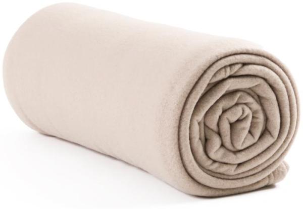 Estexo Fleecedecke, Polar taupe, 130x170 cm
