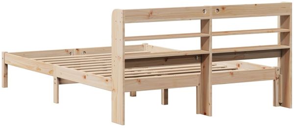 vidaXL Massivholzbett ohne Matratze 160x200 cm Kiefernholz 3306545 Bild 6