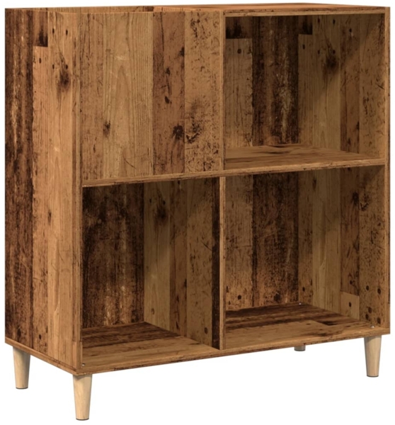 vidaXL Plattenschrank Altholz-Optik 84,5x38x89 cm Holzwerkstoff 857171