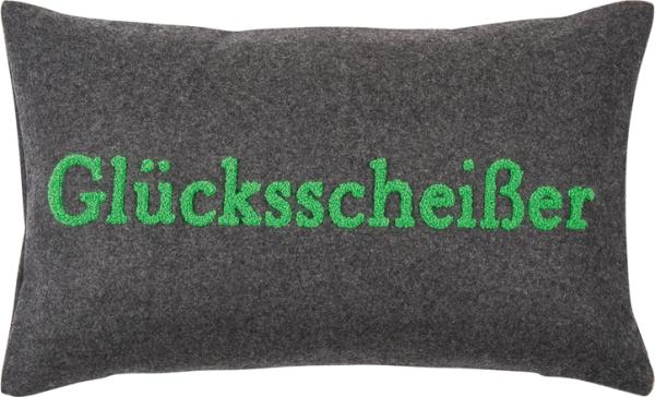 pad Kissenhülle 30x50 cm Notes green 100% Wolle