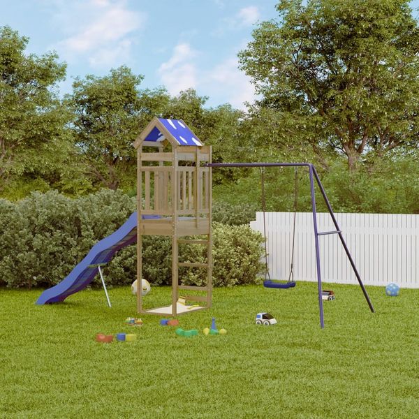 vidaXL Spielturm Imprägniertes Kiefernholz 3279123