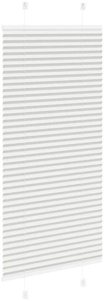 vidaXL Plissee Hellgrau 65x150 cm Stoffbreite 64,4 cm Polyester 4015340 Bild 4