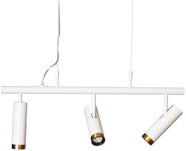 By Rydéns 4202120-5002 Pendelleuchte Puls Bar 3-flammig weiß 80cm