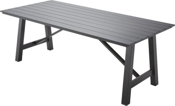 Primaster Esstisch Arona Anthrazit Garten-Loungemöbel 220 x 100 x 74 cm Lounge