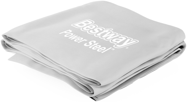 Bestway® Ersatzteil Poolfolie (hellgrau) für Power Steel™ Frame Pool 488 x 122 cm, rund