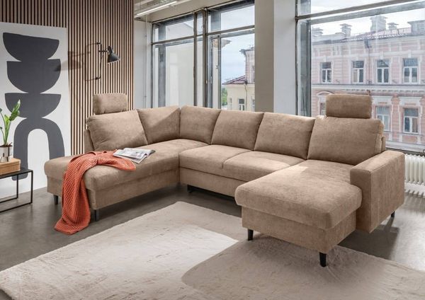 Wohnlandschaft Passo Coroni mit Schlaffunktion – Benformato