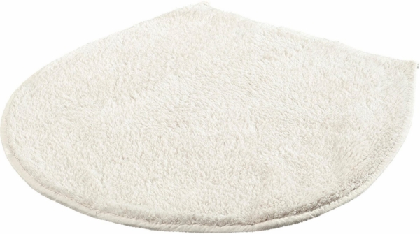 Kleine Wolke Badematte Cotone, Höhe 17 mm, beidseitig nutzbar, fußbodenheizungsgeeignet, Baumwolle, WC-Deckelbezug, Badteppich, Uni Farben, reine Baumwolle, waschbar