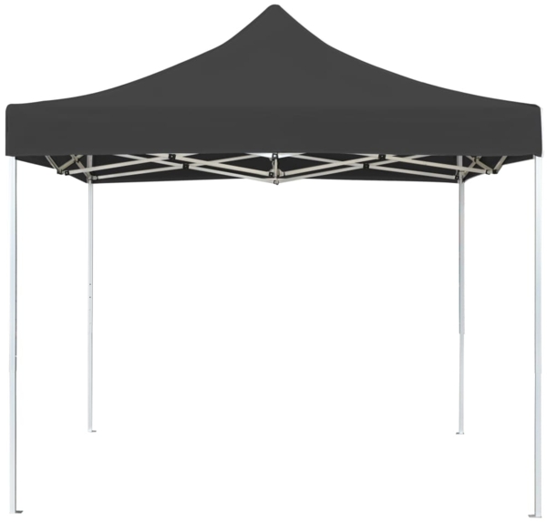 vidaXL Profi-Partyzelt Faltbar Aluminium 2x2 m Anthrazit 48927