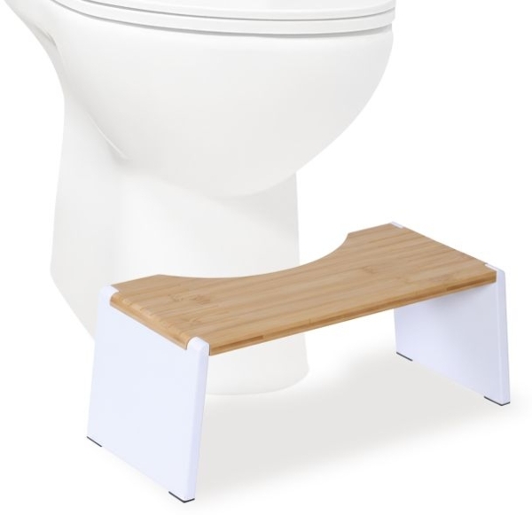 Klappbarer Toilettenhocker aus Bambus 10052380_8248