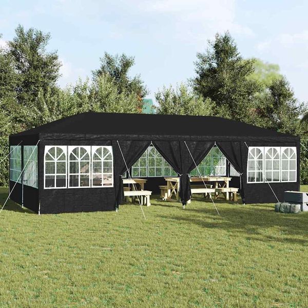 vidaXL Party-Zelt Anthrazit 800 x 400 x 266 cm Polyethylen 42003443