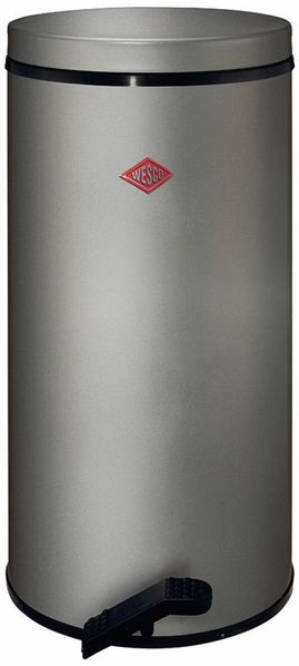 Wesco Abfallsammler - 22 Liter - Neusilber