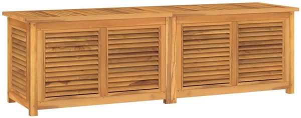 vidaXL Gartenbox mit Beutel 175x50x55 cm Massivholz Teak 363273 Bild 2