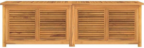 vidaXL Gartenbox mit Beutel 175x50x55 cm Massivholz Teak 363273 Bild 3