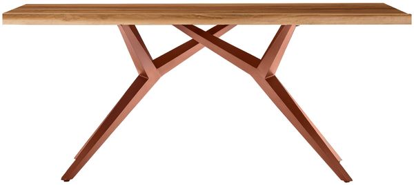 TOPS&TABLES Tischplatte 180x100 Teak Natur