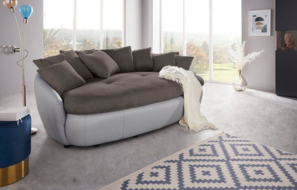 INOSIGN Big-Sofa Aruba, gemütliches Megasofa in XXL in organischer Form mit vielen Kissen