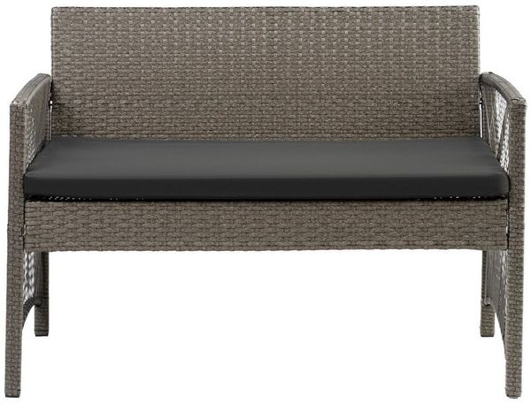 Furnify Gartenlounge-Set EDELHOF 4-teilig Gartenmöbel Set mit Sofa, 2 Sesseln & Tisch, (Set, Sofa, 2x Sessel, 1x Tisch, Sitzkissen), Mit Sitzkissen inklusive Bild 4